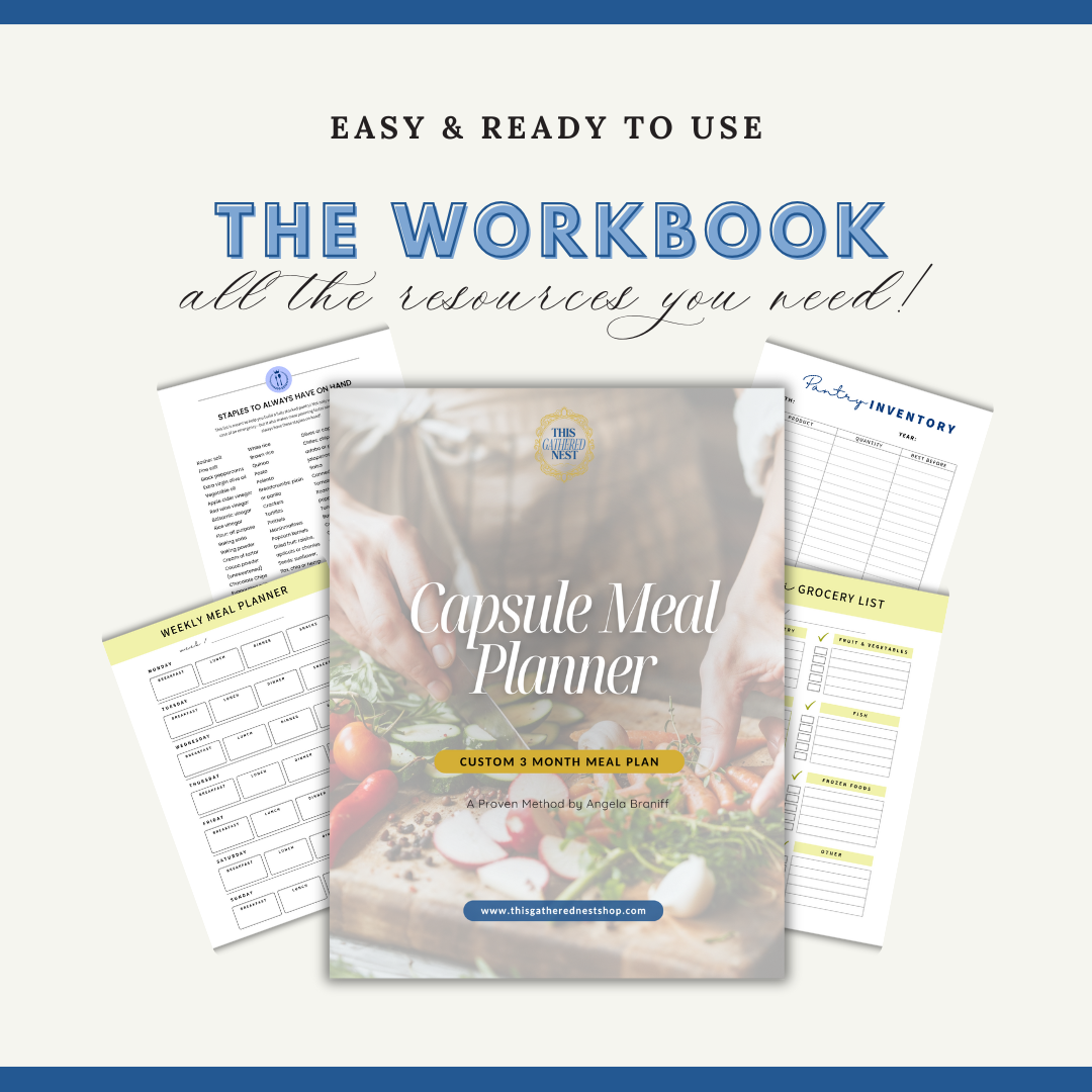 Create Your Custom {Capsule} Meal Plan Workshop