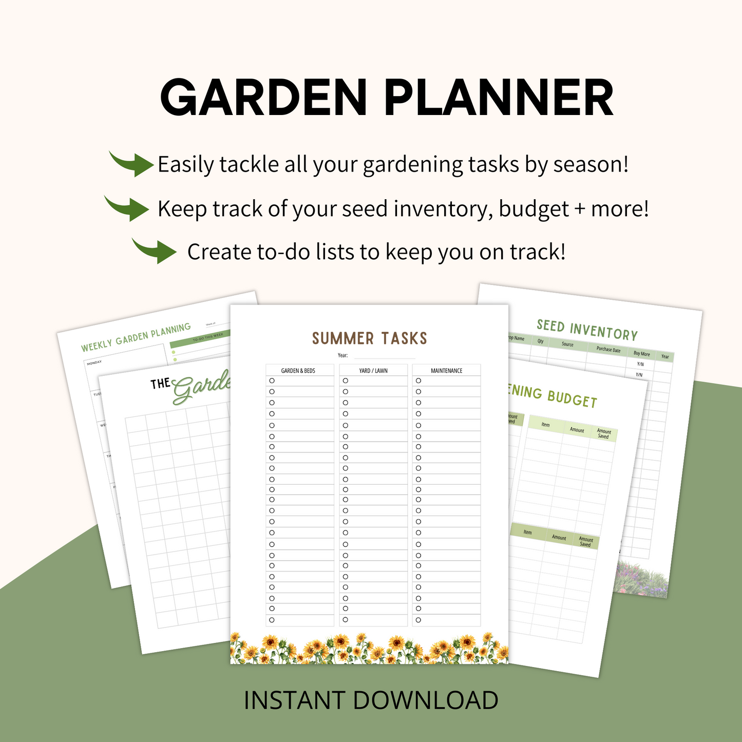 ✨ The Gardening Planner✨