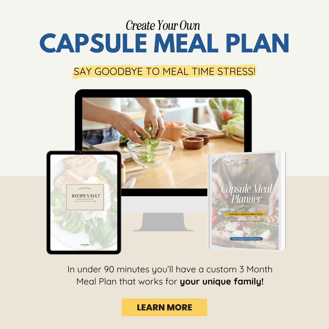 Create Your Custom {Capsule} Meal Plan Workshop