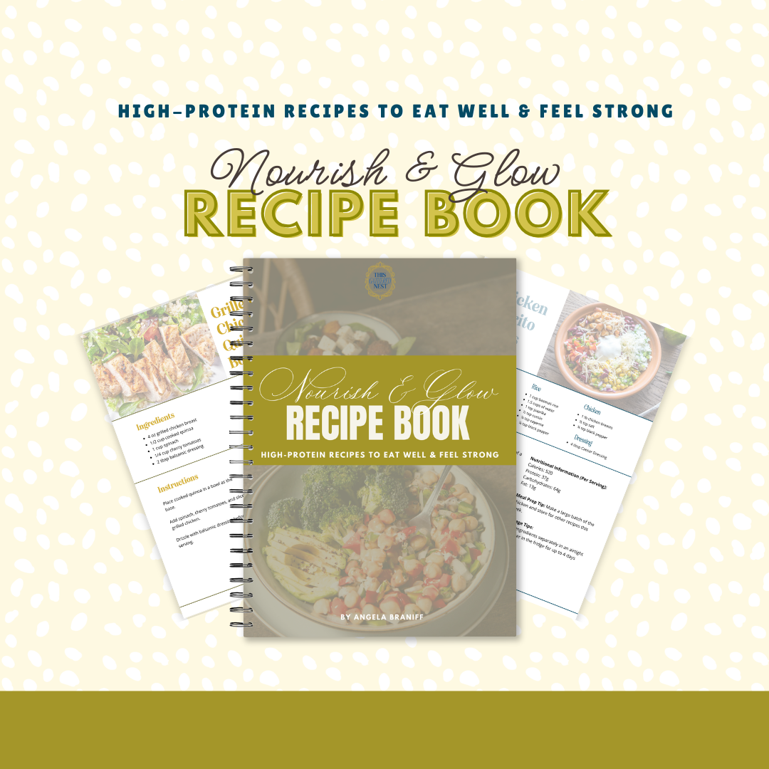 {Nourish & Glow} 30+ High Protein Recipes E-Book