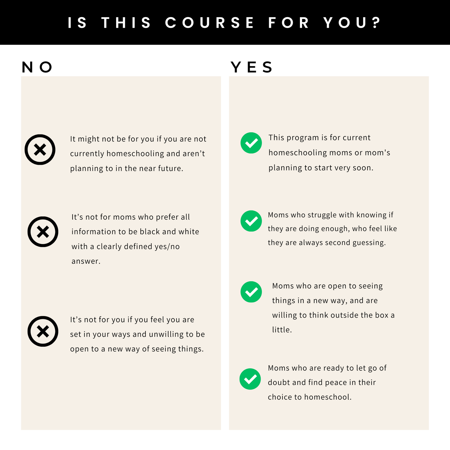 DOUBT PROOF® Your Homeschool