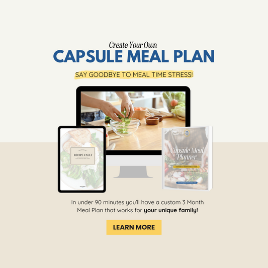 Create Your Custom {Capsule} Meal Plan Workshop